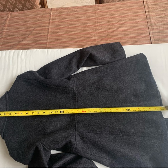 OLD NAVY NWOT wool blend dark grey coat Size Small - Picture 12 of 13